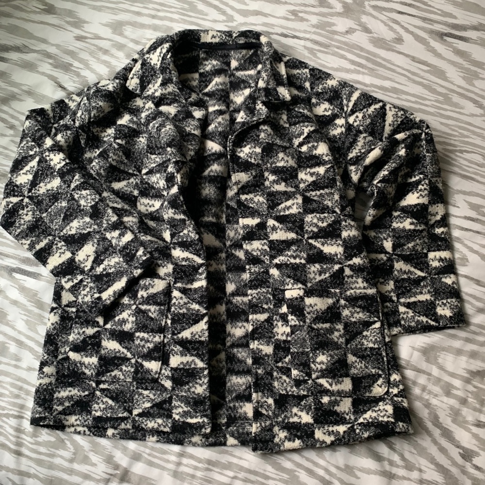 Curator SF Windmill Car Coat size small EUC